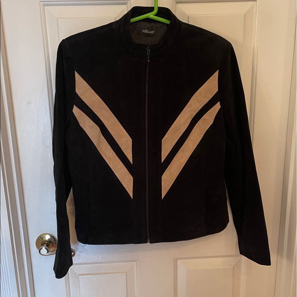 Willi Smith Leather Suede Jacket - image 1